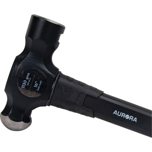 Marteau &agrave; panne ronde, Poids de la t&ecirc;te 40 oz, Face Ordinaire, Prise Fibre de verre Groupe Belzile Dickner