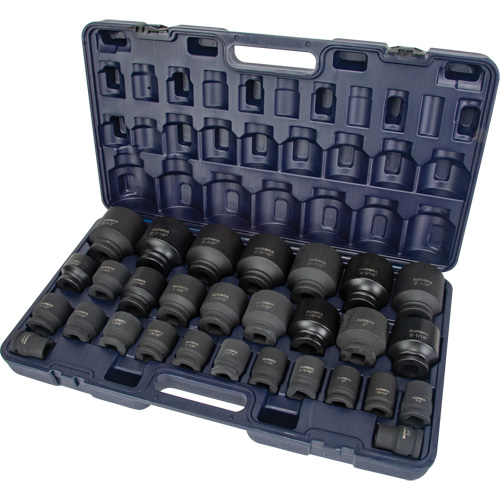 Jeu de douilles SAE, 29 Mcx, Chocs, Prise de 3/4" Groupe Belzile Dickner