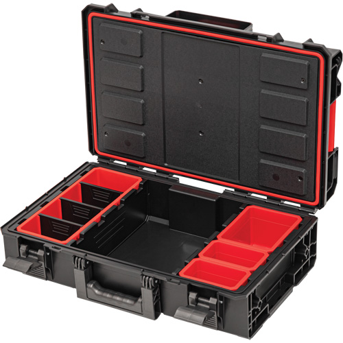 Petite boîte &agrave; outils Arx, 23" x 15" x 7-1/2", Noir Groupe Belzile Dickner