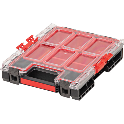 Organisateur moyen avec bacs Arx, 10-3/10" x 14-3/10" x 3", Noir Groupe Belzile Dickner