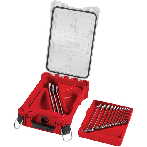 SAE Wrench Set with PackOut Compact Organizer, Combination, 15 Pieces, Imperial Groupe Belzile Dickner