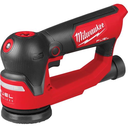Fuel Random Orbital Detail Sander, 3" Sand Paper, 12 V Groupe Belzile Dickner