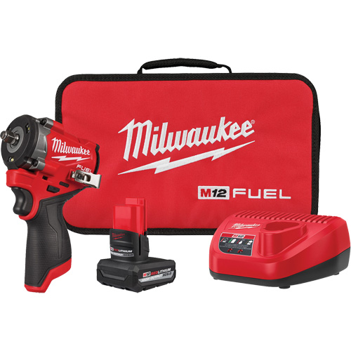 Ensemble de cl&eacute; &agrave; chocs courte Fuel, 12 V, Mandrin 3/8" Groupe Belzile Dickner