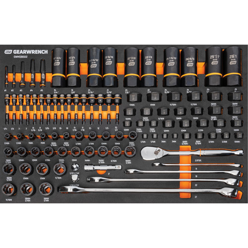 97-Piece Bolt Biter Mechanics Tool Set in Foam Storage Tray Groupe Belzile Dickner