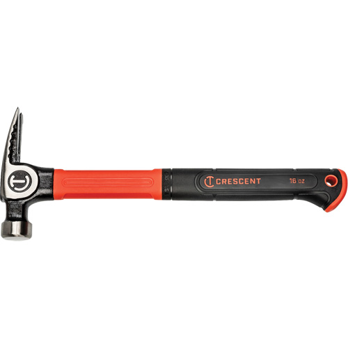 General Purpose Hammer, 16 oz., Fibreglass/Cushion Handle, 14" L Groupe Belzile Dickner