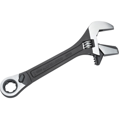 11-Piece Pass-Thru X6 Adjustable Wrench & Spline Socket Set, 13" L, 2-27/50" Max Width, Black Phosphate Groupe Belzile Dickner