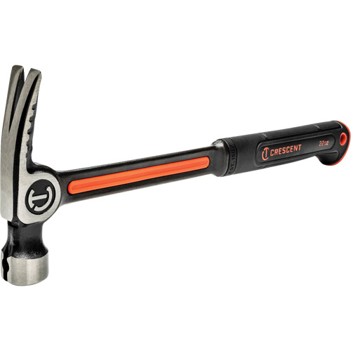 Steel Milled-Face Framing Hammer, 22 oz., Solid Steel Handle, 16" L Groupe Belzile Dickner