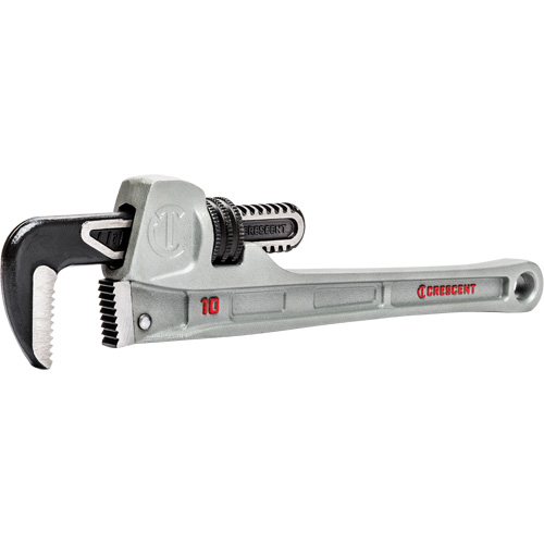 Cl&eacute; pour tuyau &agrave; m&acirc;choires &eacute;troite, Cap des m&acirc;choires 1-9/10", Longueur 10", Fini Rev&ecirc;tement en poudre, Prise Aucune Groupe Belzile Dickner