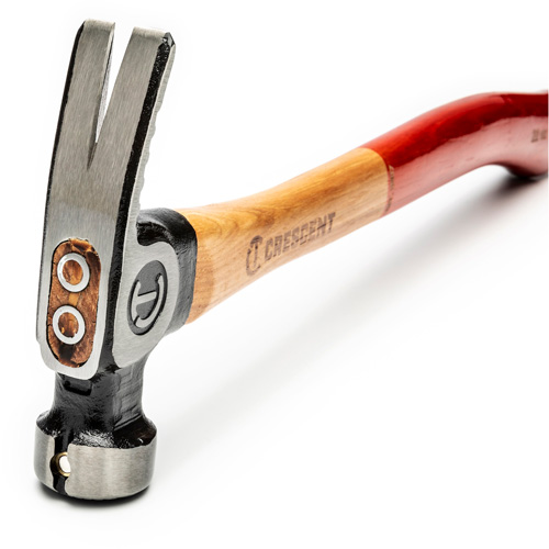 Milled-Face Framing Hammer, 22 oz., Wood Handle, 18" L Groupe Belzile Dickner