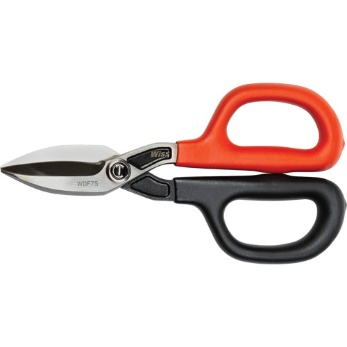 Straight Pattern Tinner Snips, 1-31/50" Cut Length, Straight Cut Groupe Belzile Dickner