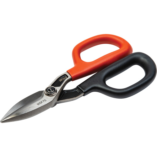 Straight Pattern Tinner Snips, 1-31/50" Cut Length, Straight Cut Groupe Belzile Dickner