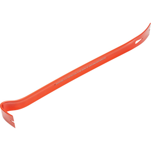 Barre-levier demi-ronde, 1-3/4" la, 21" lo Groupe Belzile Dickner