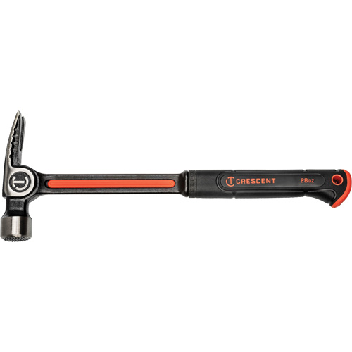 Milled-Face Framing Hammer, 28 oz., Solid Steel Handle, 16" L Groupe Belzile Dickner