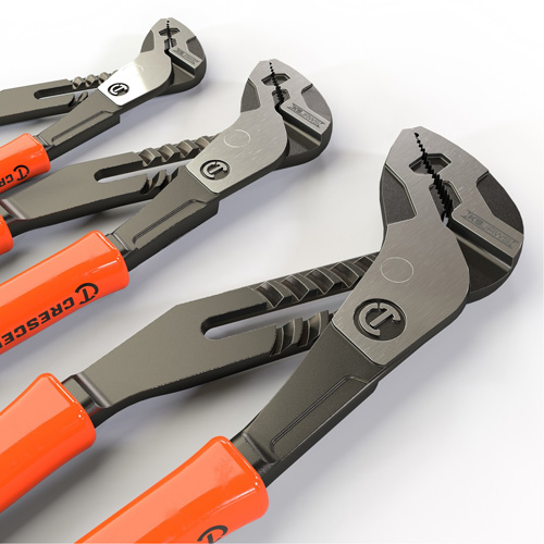 Jeu de pinces bouvet&eacute;es avec manche tremp&eacute; et m&acirc;choire droite Z2 K9, 3 Morceaux Groupe Belzile Dickner