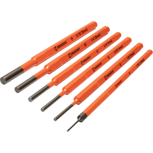 Pin Punch Set, 6 Pieces Groupe Belzile Dickner