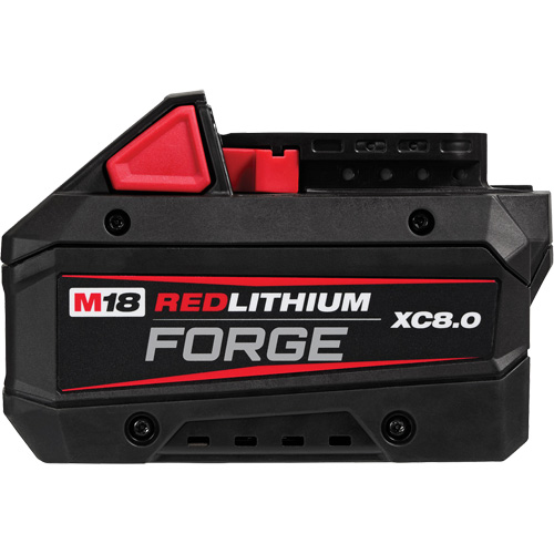 REDLITHIUM FORGE XC8.0 Battery Pack, Lithium-Ion, 18 V, 8 Ah Groupe Belzile Dickner