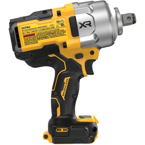 MAX* XR&reg; Brushless CordlessHigh Torque Impact Wrench with Hog Ring Anvil, 20 V, 3/4" Socket Groupe Belzile Dickner