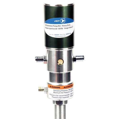 JAGP-120 Ensemble de pompe &agrave; graisse robuste avec commande pneumatique Groupe Belzile Dickner