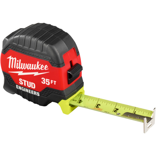 Ruban &agrave; mesurer Stud, 1-5/16" x 35' Groupe Belzile Dickner