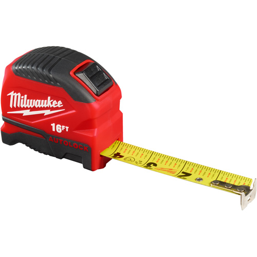 Auto-Lock Tape Measure, 1" x 16' Groupe Belzile Dickner