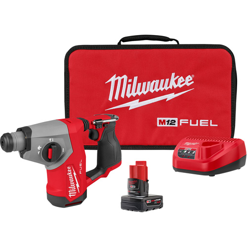 Marteau rotatif M12 FUEL 5/8” SDS Plus, 12 V, 5/8", 1214 tr/min Groupe Belzile Dickner