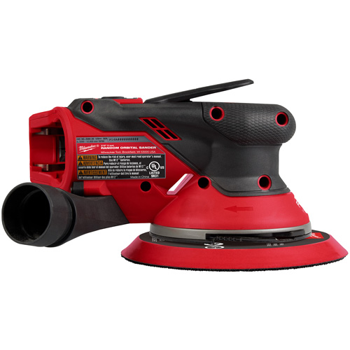 M12 FUEL 6" Random Orbital Sander, 6" Sand Paper, 12 V Groupe Belzile Dickner