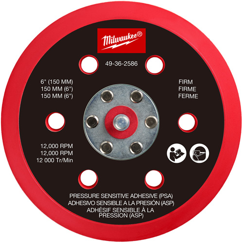 Firm Pressure Sensitive Adhesive Sander Backing Pad Groupe Belzile Dickner