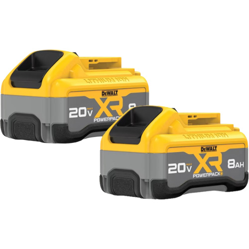 MAX* XR POWERPACK Batteries, Lithium-Ion, 20 V, 8 Ah Groupe Belzile Dickner