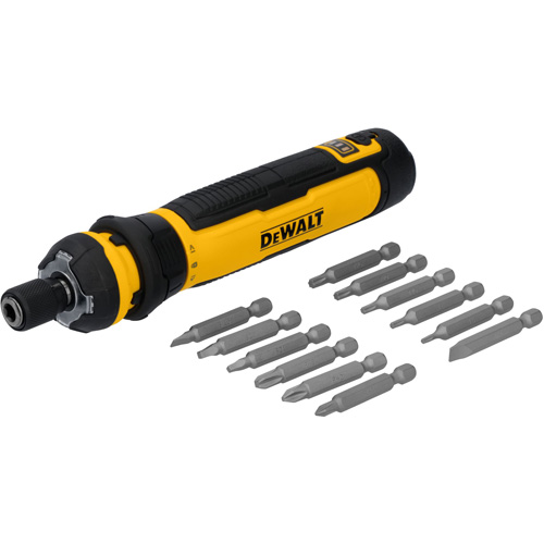 14-Piece Cordless Screwdriver Set with FLEXDRIVE Control, 4 V, 44 in-lbs/5 Nm Max. Torque Groupe Belzile Dickner