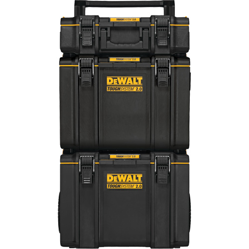 TOUGHSYSTEM&reg; 2.0 Rolling Tower, 24" x 20-2/5" x 34-1/2", Black/Yellow Groupe Belzile Dickner