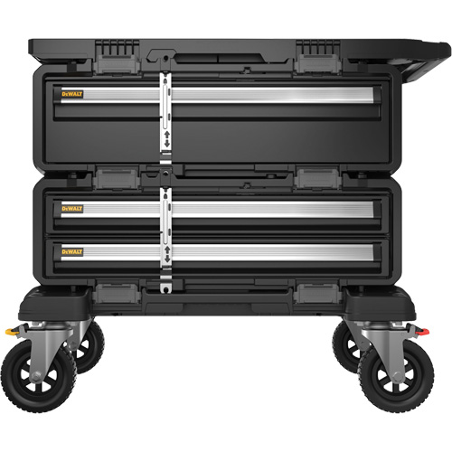 Poste de travail modulaire 4-en-1 TOUGHSYSTEM 2.0 DXL, 34" x 25-4/5" x 30", Noir/Jaune Groupe Belzile Dickner