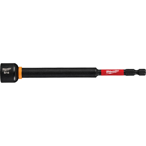 SHOCKWAVE Impact Duty Magnetic Nut Driver, 9/16" Drive, 6" L, Magnetic Groupe Belzile Dickner