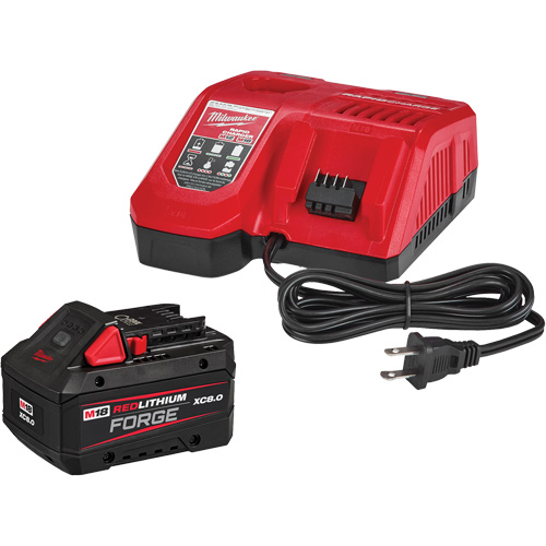 M18 Redlithium Forge XC8.0 Starter Battery Kit, 18 V, Lithium-Ion Groupe Belzile Dickner