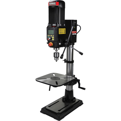 Benchtop DVR Drill Press, 16", 5/8" Chuck, 3000 RPM Groupe Belzile Dickner