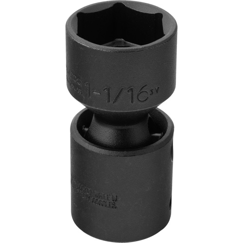 Universal Socket, Impact, 1-1/16", 1/2" Drive, 6 Points Groupe Belzile Dickner
