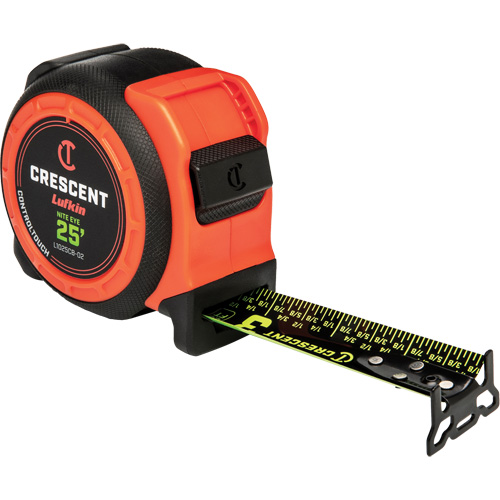  Ruban &agrave; mesurer CONTROLTOUCH NITE EYE, 1-3/16" x 25', Marques de goujon SAE Groupe Belzile Dickner