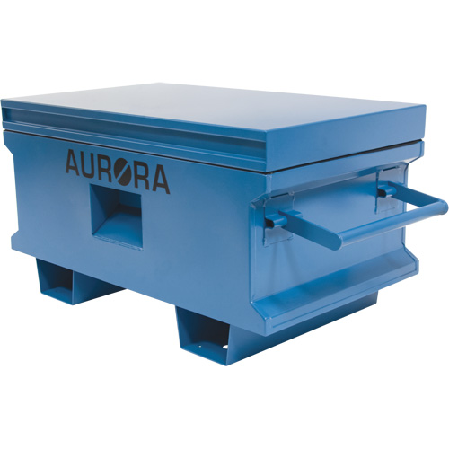 Coffre &agrave; outils de chantier, 33" x 20-3/10" x 18-3/10", Acier, Bleu Groupe Belzile Dickner