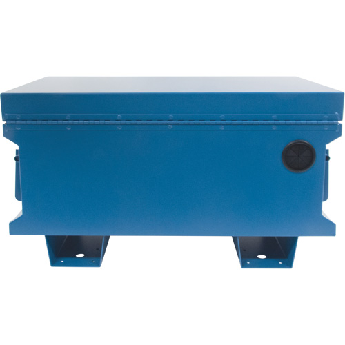 Coffre &agrave; outils de chantier, 33" x 20-3/10" x 18-3/10", Acier, Bleu Groupe Belzile Dickner
