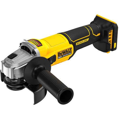 Brushless Cordless Slide-Switch Grinder (Tool Only), 4-1/2" Wheel, 20 V Groupe Belzile Dickner