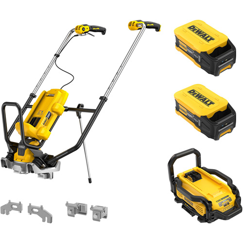 Ensemble de chape &agrave; b&eacute;ton motoris&eacute;e POWERSHIFT Groupe Belzile Dickner