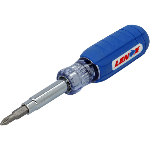 9-in-1 Multi-Bit Screwdriver, Textured Handle Groupe Belzile Dickner