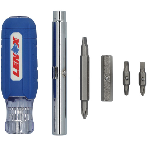 9-in-1 Multi-Bit Screwdriver, Textured Handle Groupe Belzile Dickner