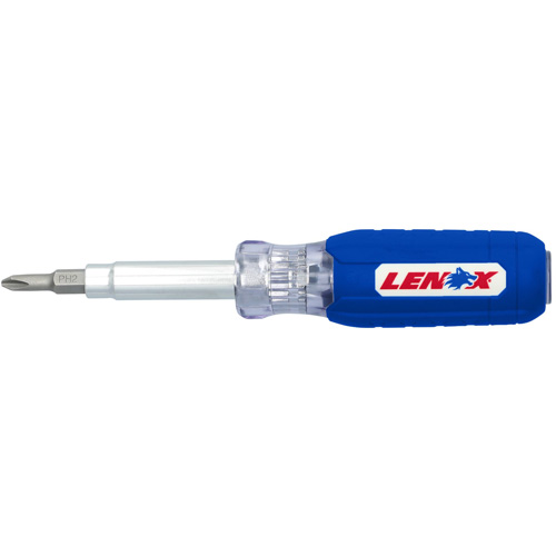 6-in-1 Multi-Bit Screwdriver, Textured Handle Groupe Belzile Dickner
