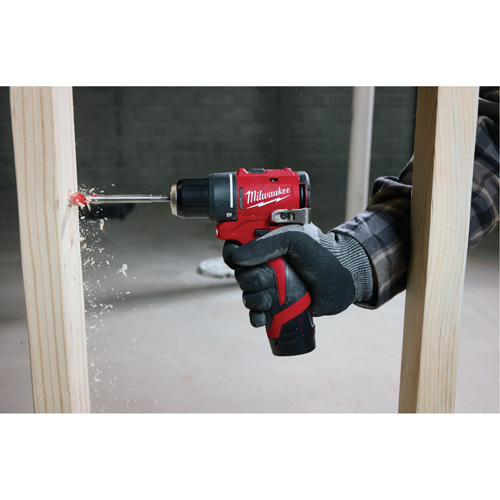 Perceuse/visseuse sous-compacte sans balai M12, Lithium-ion, 12 V, Mandrin 3/8", Couple 350 lb-po Groupe Belzile Dickner