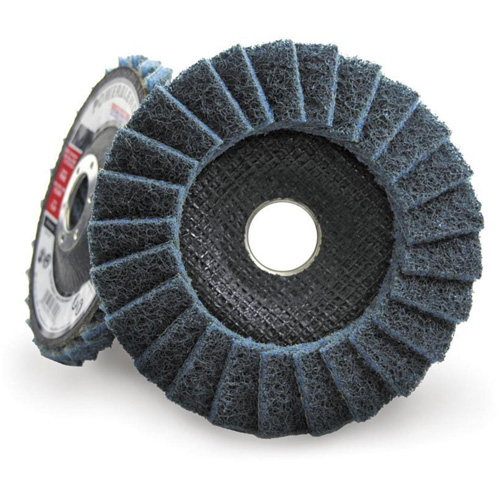 POWERBLEND SCD Surface Conditioning Flap Disc, 4-1/2" x 7/8", Type 29, Fine Grit Groupe Belzile Dickner