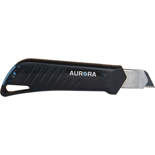 18mm Professional Knife with Ratchet, Stainless Steel, Heavy-Duty, Plastic Handle Groupe Belzile Dickner