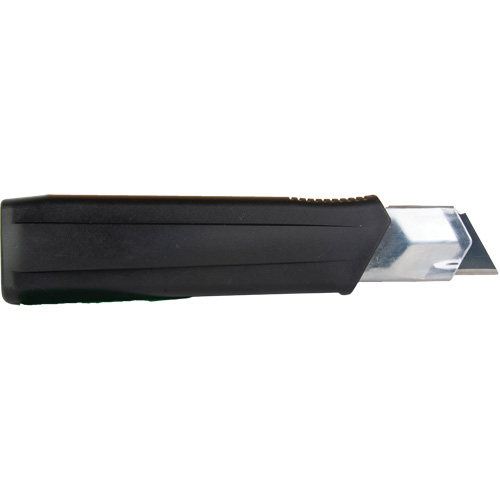 25mm Retractable Knife, Stainless Steel, Heavy-Duty, Rubber Handle Groupe Belzile Dickner