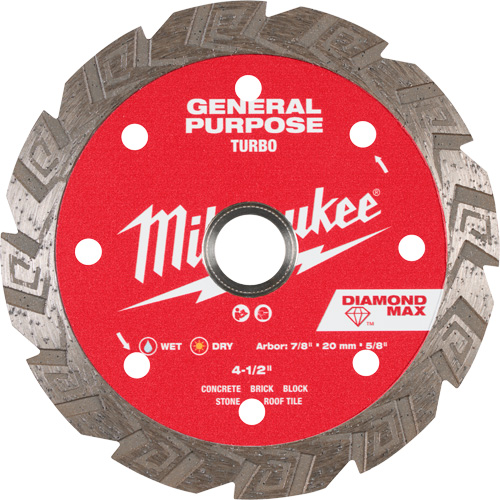DIAMOND MAX Turbo General Purpose Diamond Blade Groupe Belzile Dickner