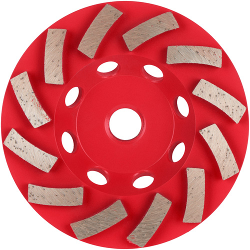 DIAMOND MAX Turbo 12-Segment Diamond Cup Wheel Groupe Belzile Dickner