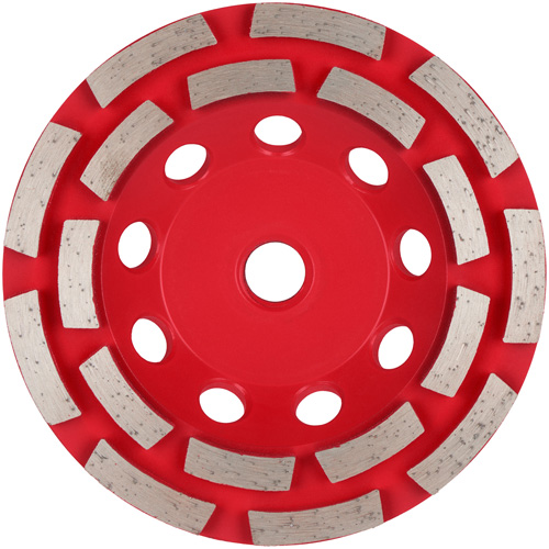 Meule boisseau diamant&eacute;e &agrave; rang&eacute;e double DIAMOND MAX Groupe Belzile Dickner